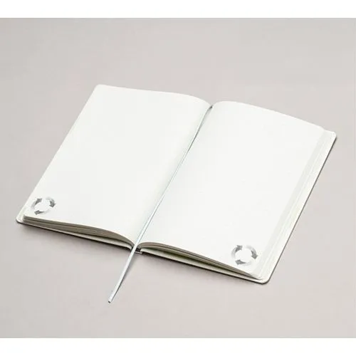 Carnet A5 à couverture rigide en papier recyclé personnalisable