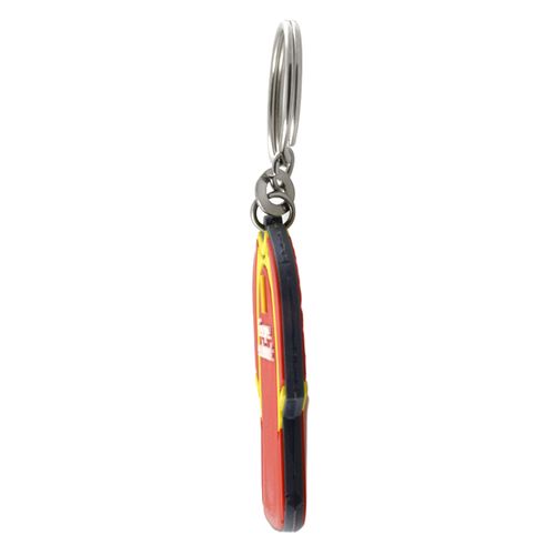 Porte-clés PVC souple 2D personnalisable 2 faces - Forme sur mesure