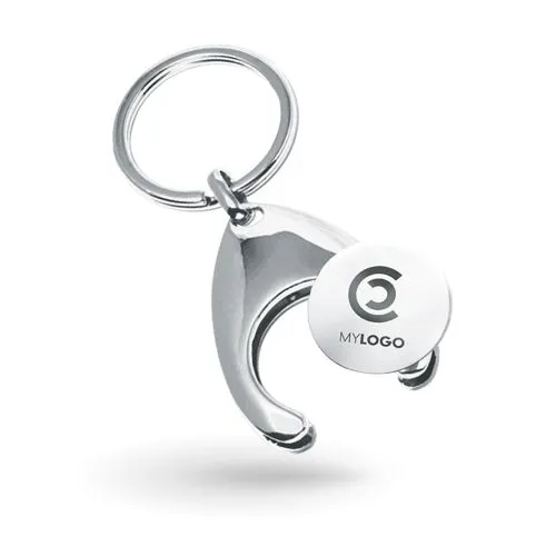 Jeton de caddie personnalisé ABS imprimé offset