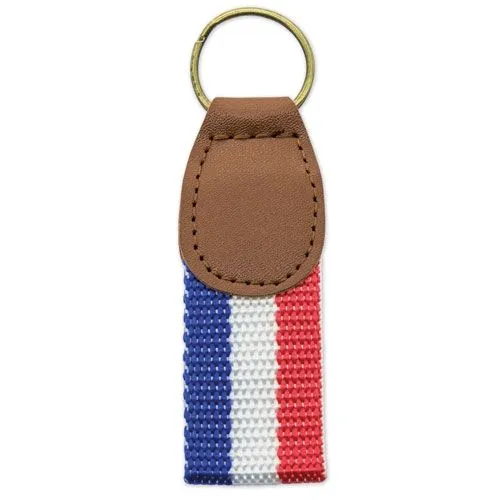 PORTE-CLÉS DRAPEAU FRANCE "MILAN"