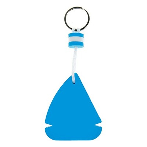 Porte-clés flottant voilier personnalisable - Sérigraphie
