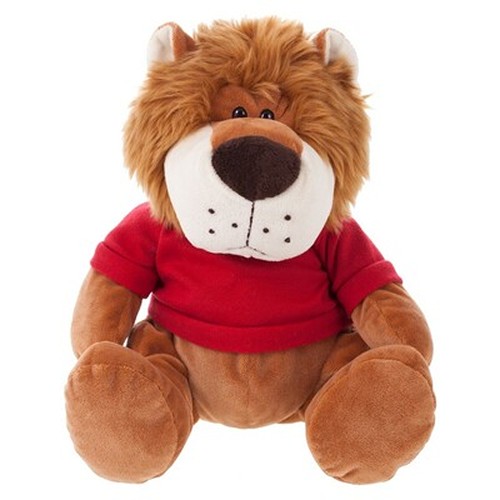 Peluche Lion avec T-shirt Personnalisable - Cadeau Publicitaire Original
