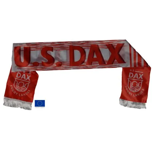 Écharpe Personnalisée en Polyester Satiné - Impression Quadri Recto-Verso