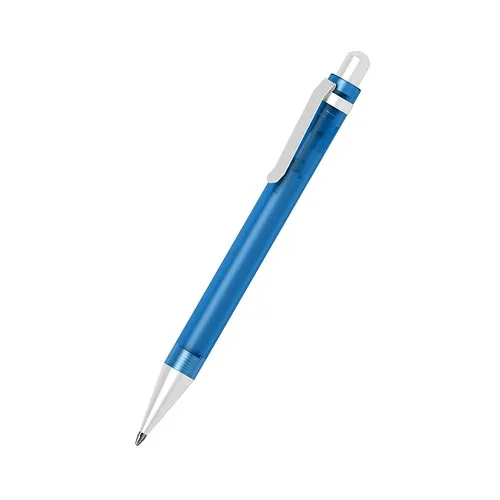 Stylo à bille givré personnalisable Icy Ice - Qualité premium