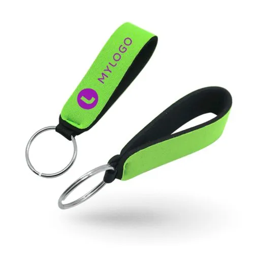 Porte-clés néoprène souple