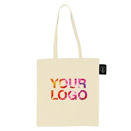 Sac Shopping Coton Organique GOTS Personnalisable | Longues Anses