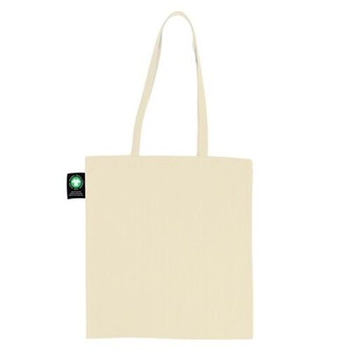 Sac Shopping Coton Organique GOTS Personnalisable | Longues Anses