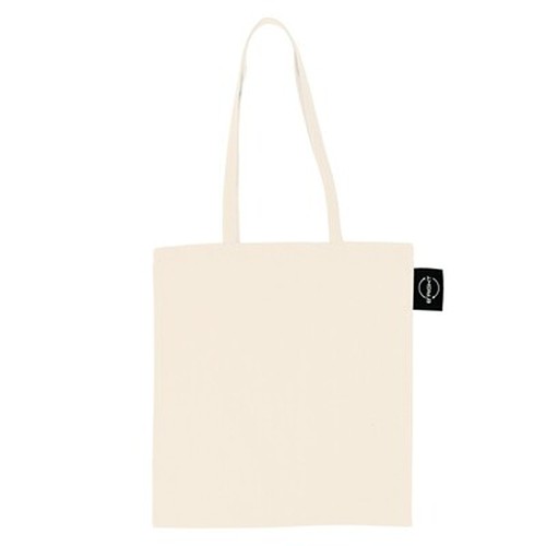 Sac Shopping Coton Organique GOTS Personnalisable | Longues Anses