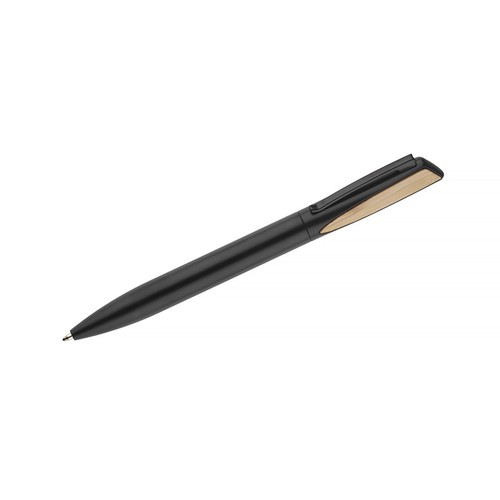 Stylo Bille Métal et Bambou avec Étui - Personnalisable
