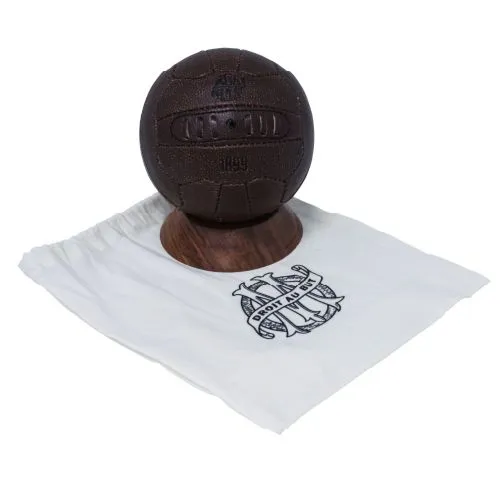 Mini Ballon de Football Vintage en Cuir Personnalisable