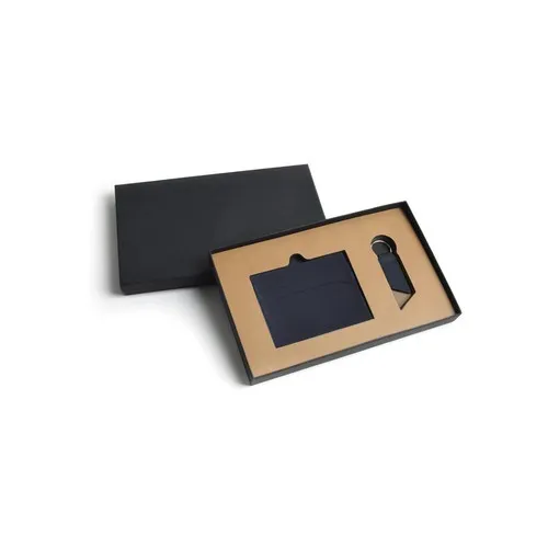 Coffret Cadeau d'Entreprise Essential Pack - Porte-cartes et Porte-clés