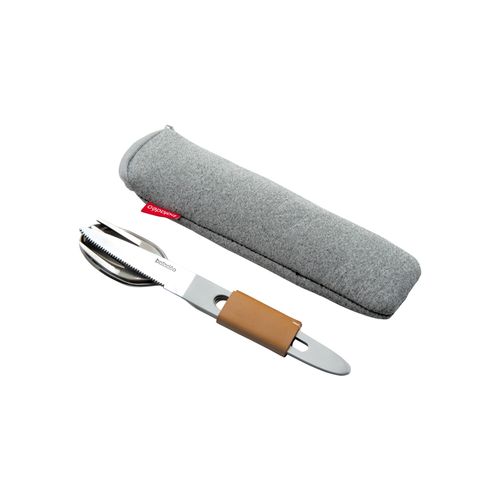 Couverts nomades 3-en-1 avec étui néoprène personnalisable