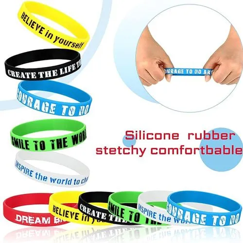 Bracelet Silicone Personnalisable - Marquage Logo Entreprise