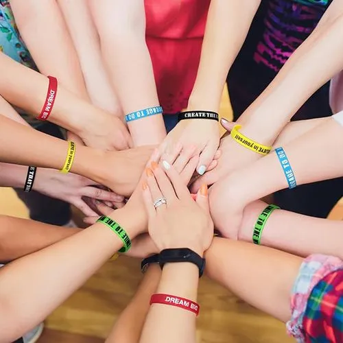 Bracelet Silicone Personnalisable - Marquage Logo Entreprise