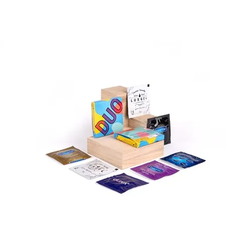 Pochette personnalisée avec 2 préservatifs - Communication santé