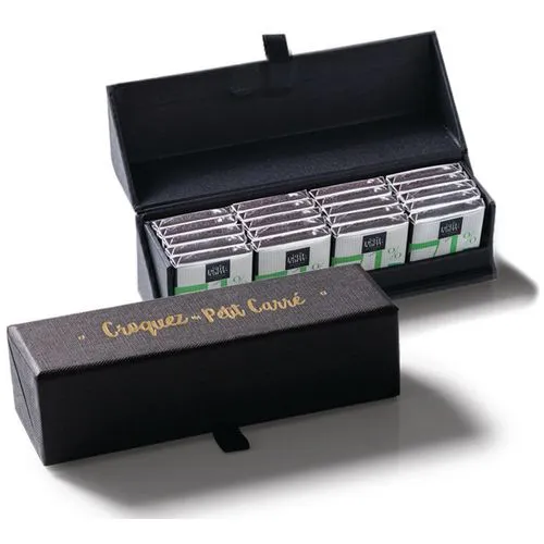Coffret 20 Carrés de Chocolat Noir Bio 71% Personnalisable