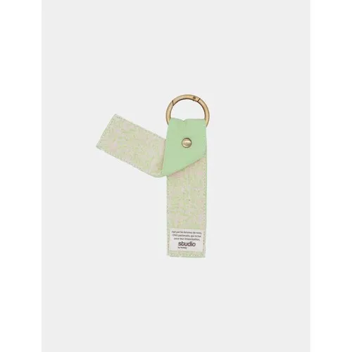 Porte-clés textile personnalisable en coton bio - TOM