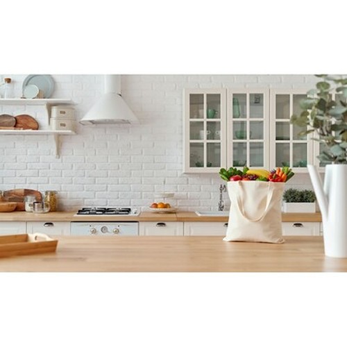 Sac Shopping Coton 180g Personnalisable avec Anses Longues