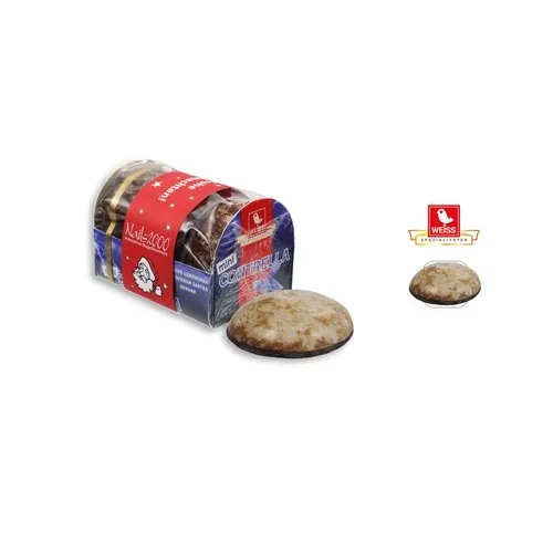 4 Pains d'épices avec chocolat, Weiss Mini contrella de pain d'épice Lambertz