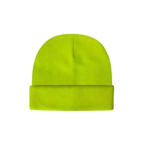Bonnet d'hiver luminescent personnalisable - Tricot acrylique
