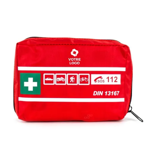 Trousse de Secours Moto Personnalisable DIN13167 - Dès 50 ex