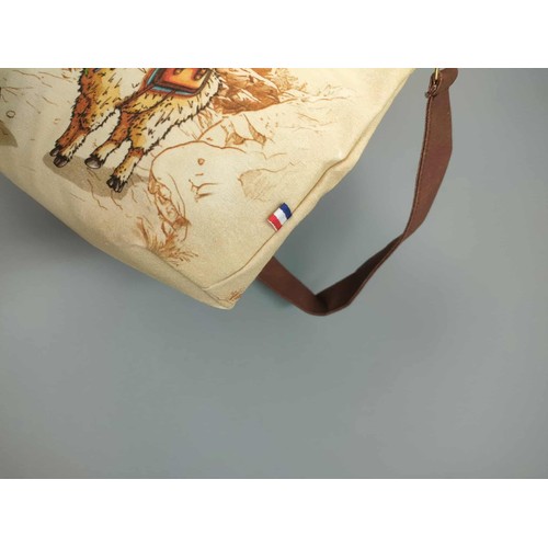Sac Besace Coton All-Over Personnalisable - Fabrication Française