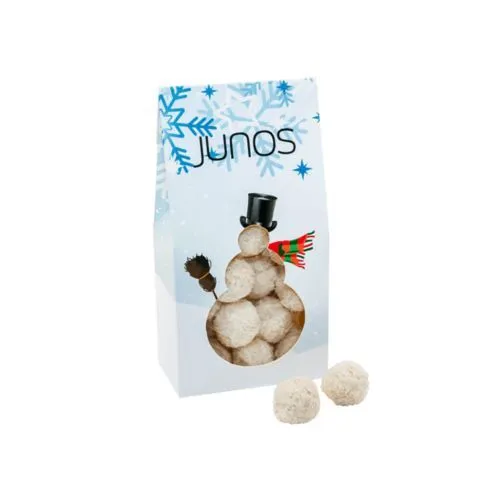 Bonhomme de neige aux noix de coco