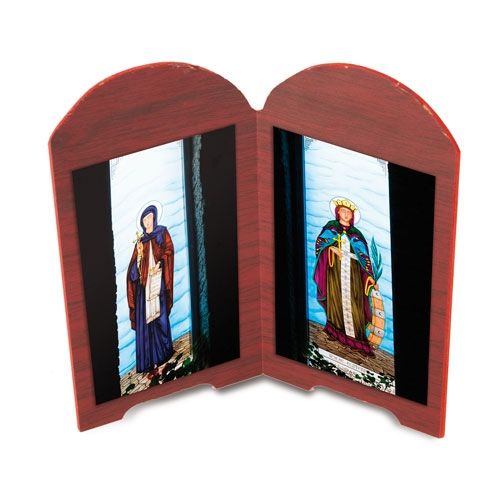 Cadre Photo Double Personnalisable - Objet Publicitaire Spirituel