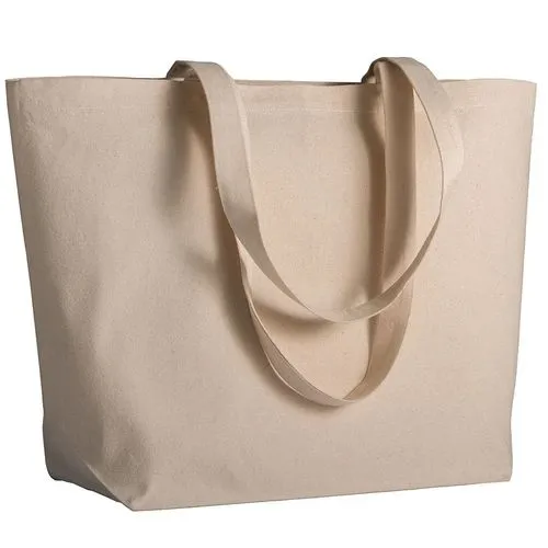 Sac Shopping Coton 220g Personnalisable - Soufflet 10cm