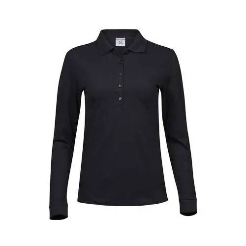 Polo Stretch manches longues femme