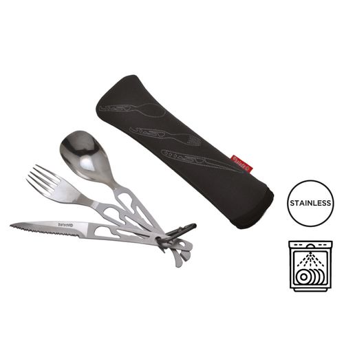 Couverts Nomades 5-en-1 avec Étui Néoprène Personnalisable