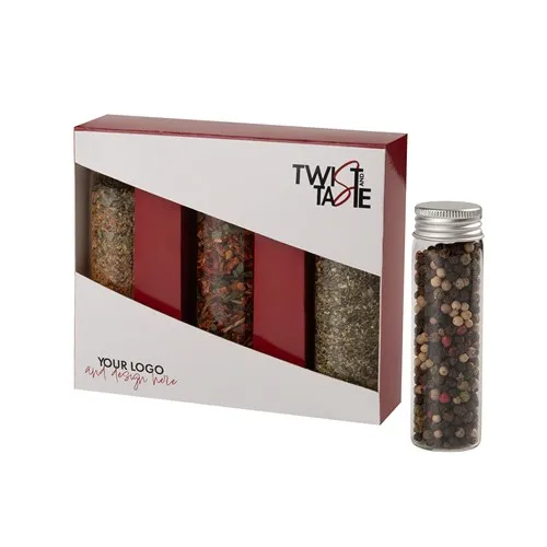 Coffret Duo Épices & Sels Gourmets - 4 Saveurs Personnalisables