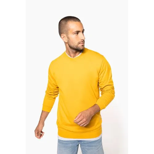 Sweat-shirt Col Rond Unisexe Personnalisable - Coton Peigné Premium