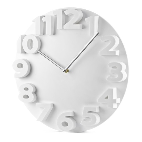 Horloge Murale Design Personnalisable - Communication Visuelle B2B