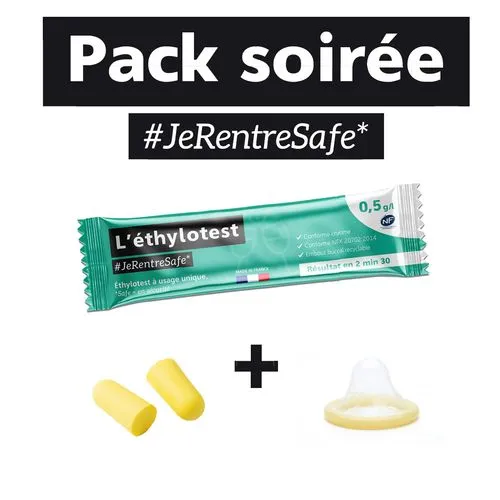 Pack Prévention Soirée Personnalisé - Kit Sécurité Événementiel