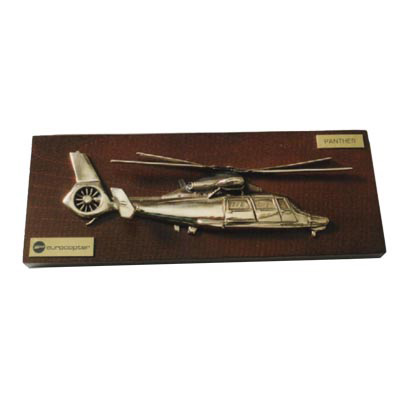 Plaque Commémorative Prestige Bois Massif avec Ornements Bronze