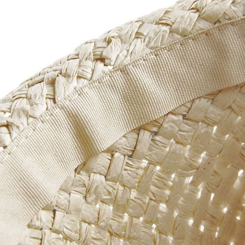 Chapeau de Festival en Paille Papier Personnalisable