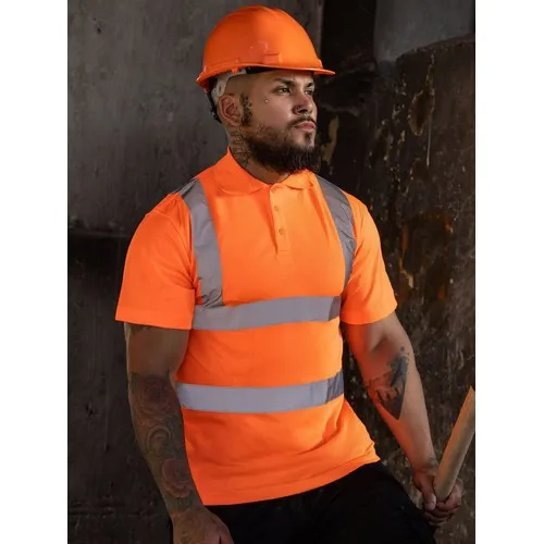 Hi-Viz' Poly-Cotton Polo