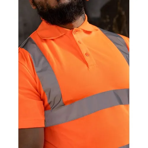 Hi-Viz' Poly-Cotton Polo