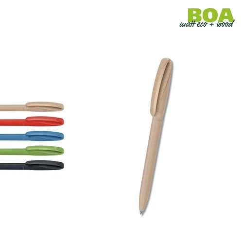Stylo Bille Écologique Bois et Bioplastique Personnalisable