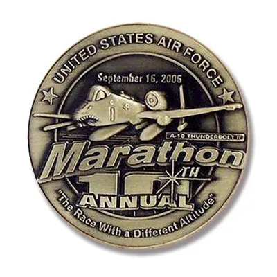 Médaille Luxe 68mm en Zamac - Finition Bronze ou Vieil Argent