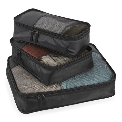 Lot de 3 Housses de Rangement Voyage Personnalisables
