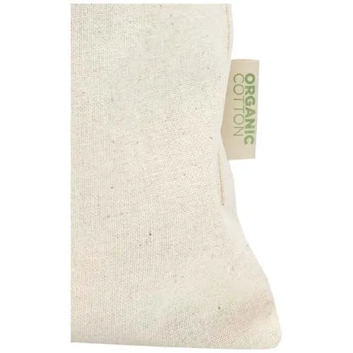 Sac cadeau coton bio OCS 42x30 cm - Cordon de serrage personnalisable