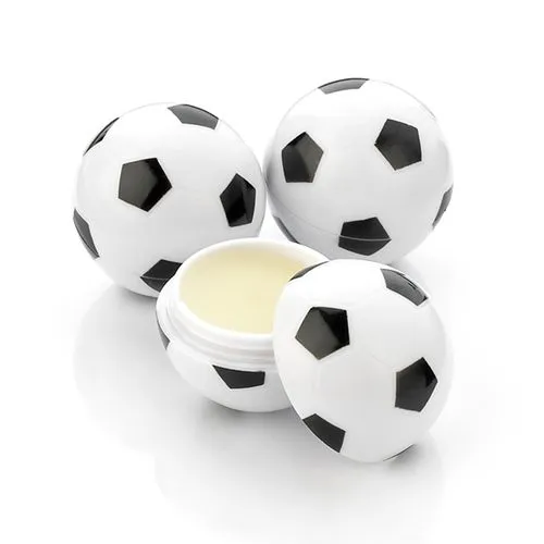 Baume à lèvres en forme de football
