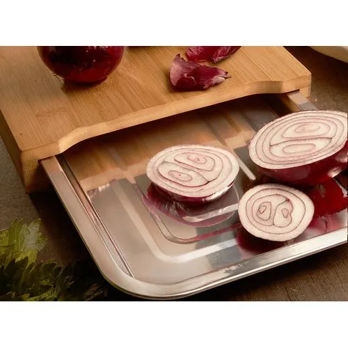 Planche à decouper en bambou avec bac 'Lagos'