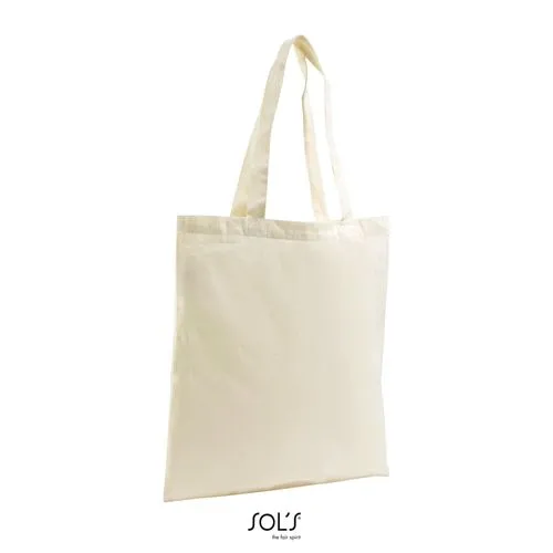 Sac Shopping Coton Bio Anses Longues - Personnalisable