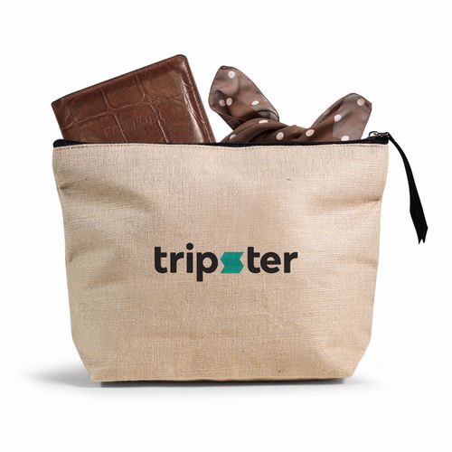 Trousse Zippée Juco Éco-Responsable - Personnalisable par Sérigraphie