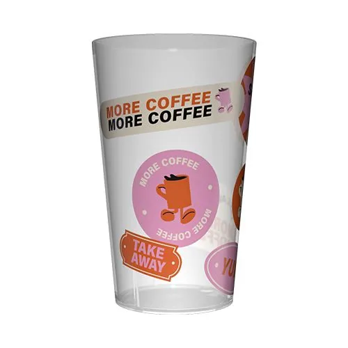 Gobelet réutilisable personnalisé 25cl - Quadrichromie