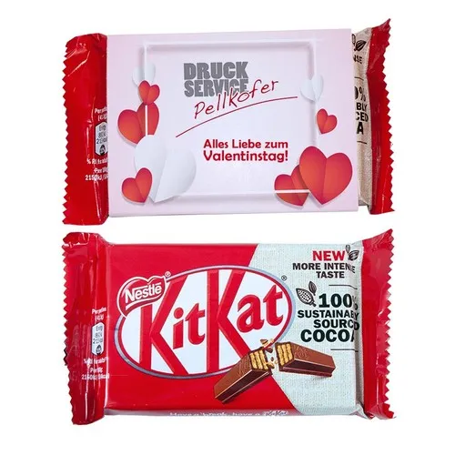 KitKat avec emballage imprimé
