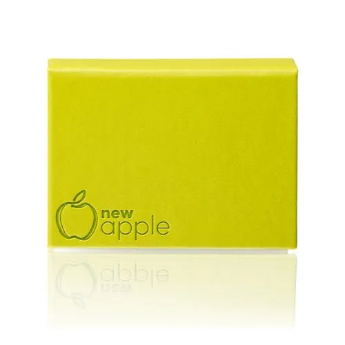 Set de notes autocollantes éco-responsable en matière pomme recyclée